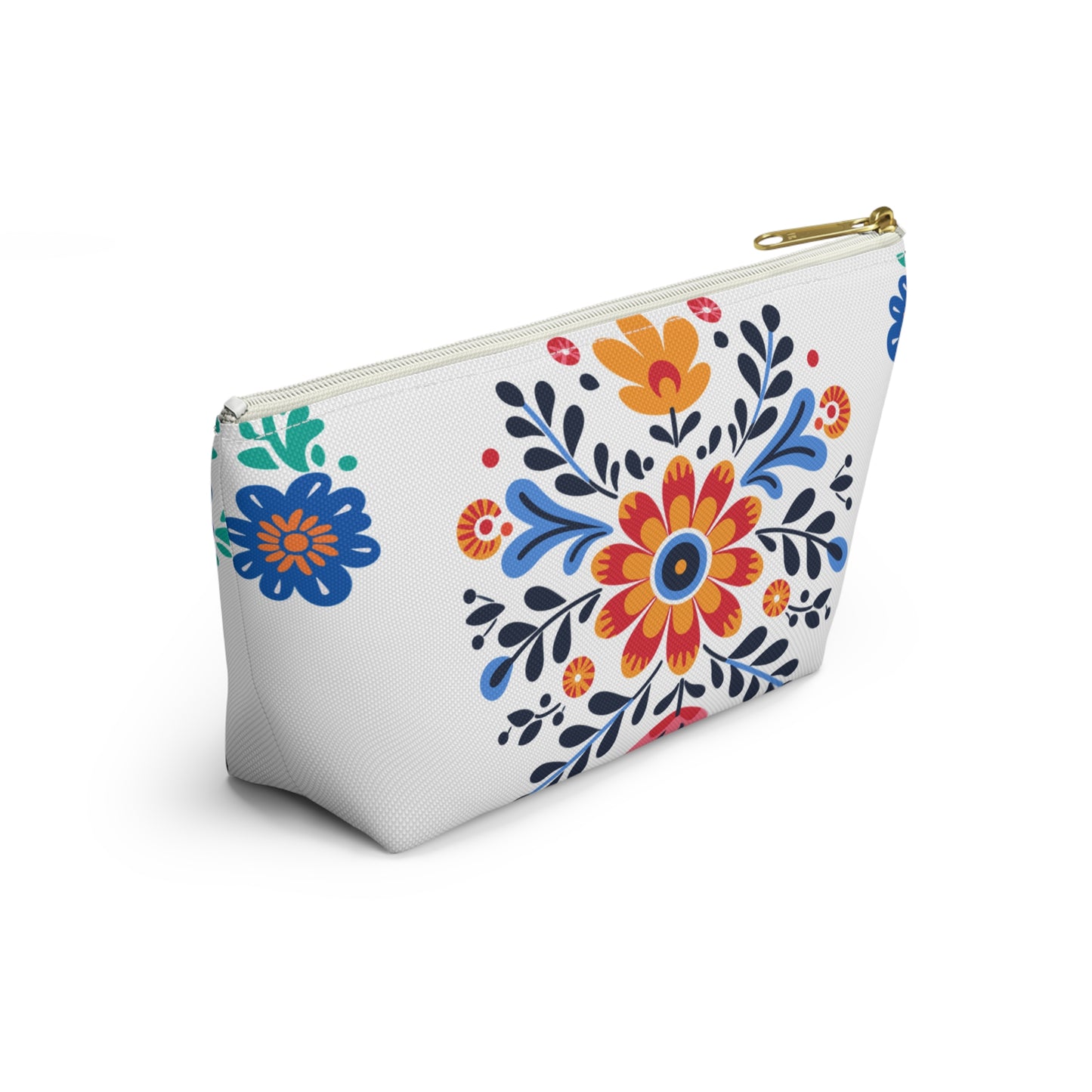 Floral Radiance Accessory Pouch – Celestial Bloom Edition