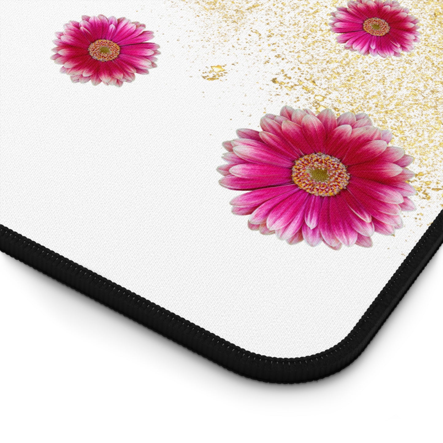 Floral Desk Mat - Decorative Office Accessory, Laptop Pad, Gift for Home Office, Student Workspace, Flower Design Decor