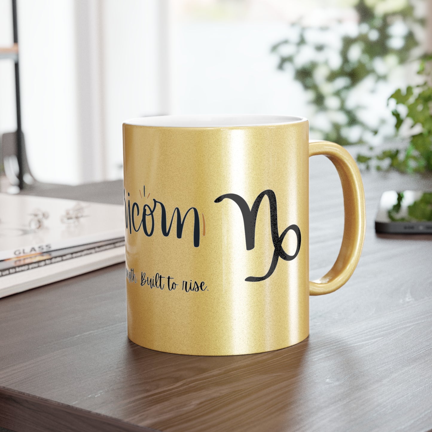 Capricorn Zodiac Mug – Earth Sign Gift for Goal-Getters, Horoscope Coffee Cup for Capricorn Birthdays