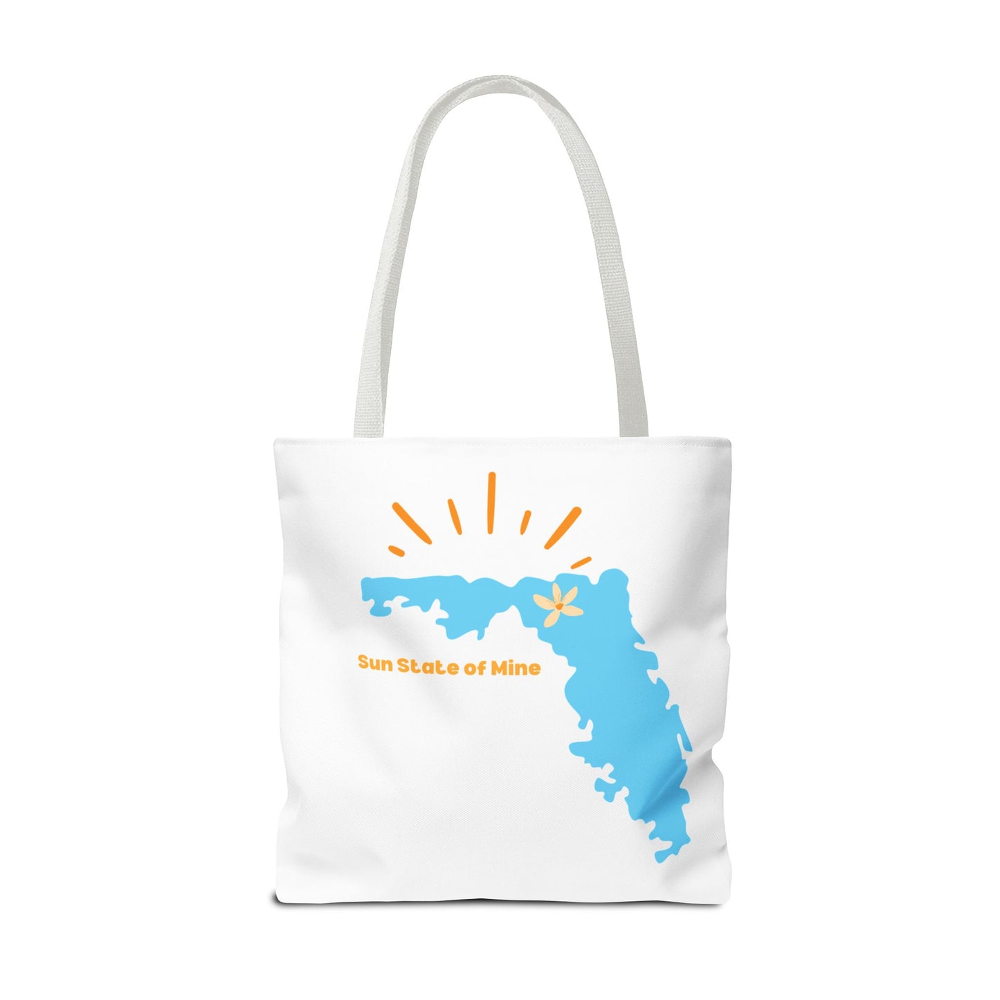 Sun State of Mine Florida Tote Bag – Coastal Sunshine Shoulder Tote | Stardust Cove