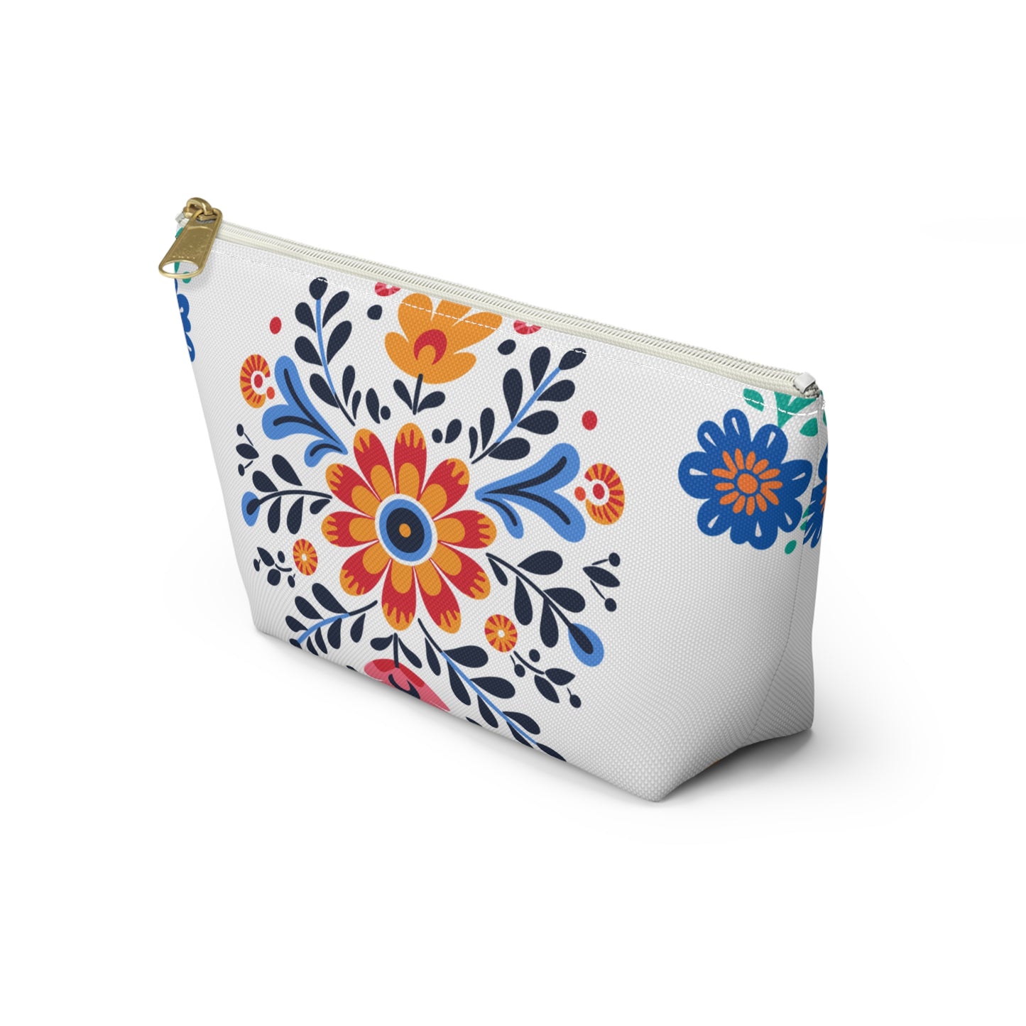 Floral Radiance Accessory Pouch – Celestial Bloom Edition
