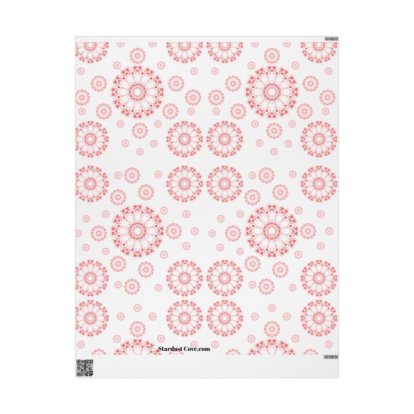 Pink Mandala Wrapping Paper – Boho Luxe Gift Wrap for Birthdays, Holidays & Celebrations | Stardust Cove