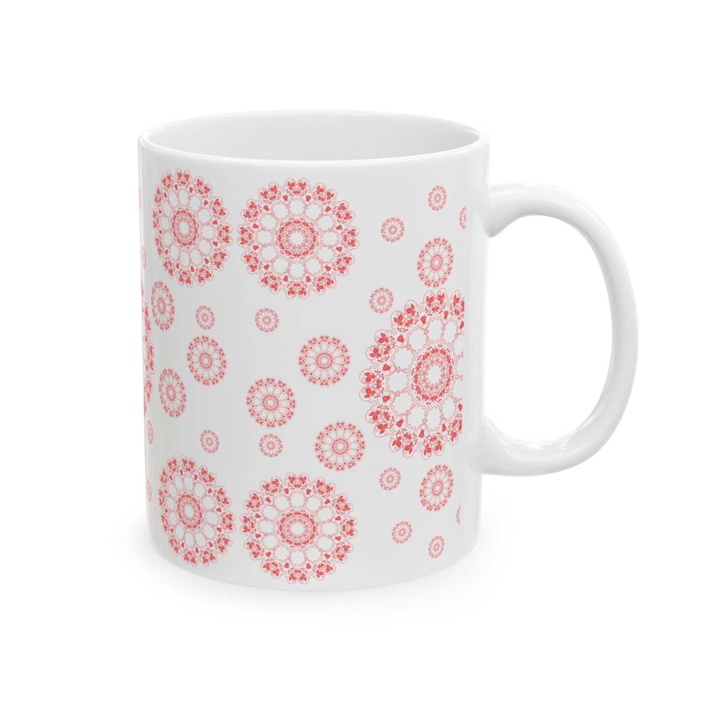Elegant Floral Ceramic Mug - Perfect Gift for Housewarming, Tea Lovers, Mother's Day, Birthdays, Coffee Enthusiasts