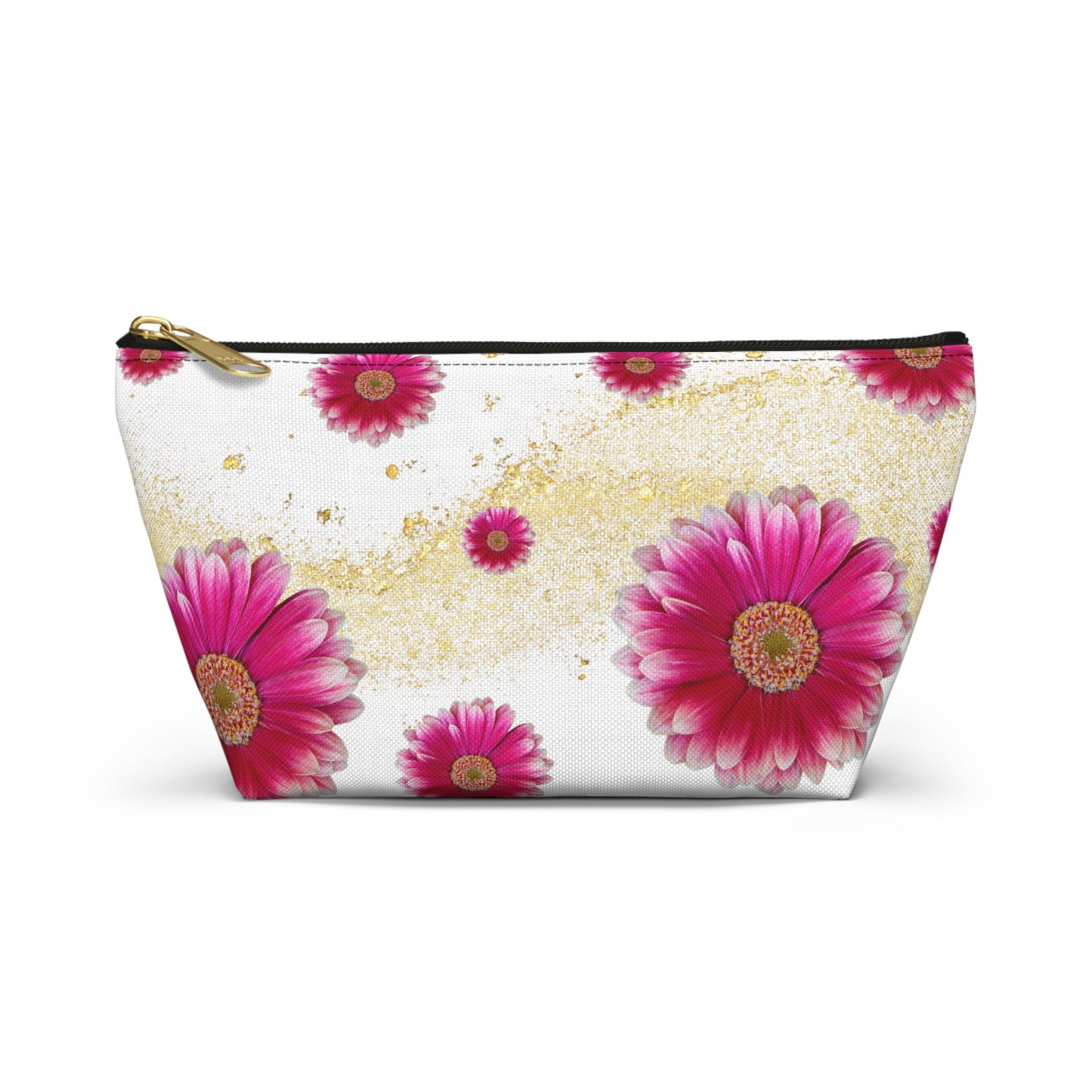 Floral Accessory Pouch, Makeup Organizer, Gift for Her, Travel Bag, Cosmetic Case, Flower Print
