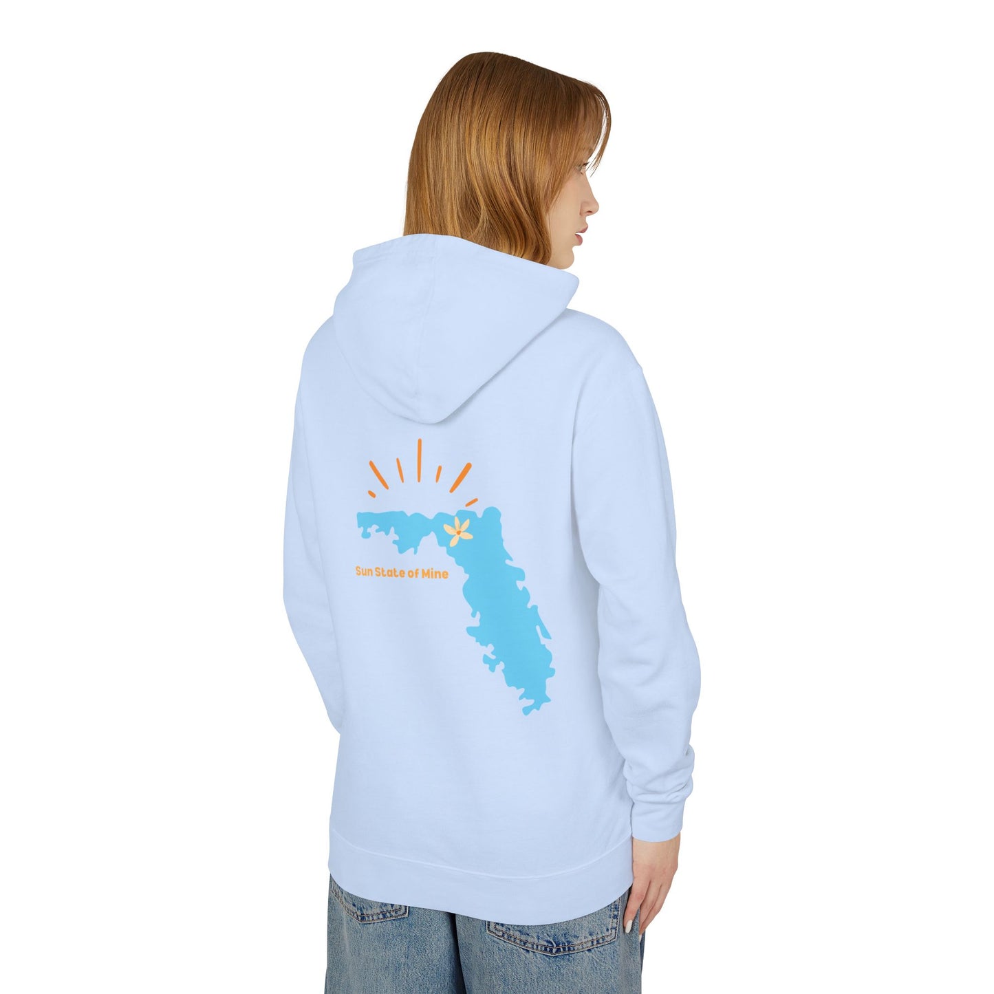 Sun State of Mine Florida Hoodie – Unisex Lightweight Sweatshirt | Stardust Cove