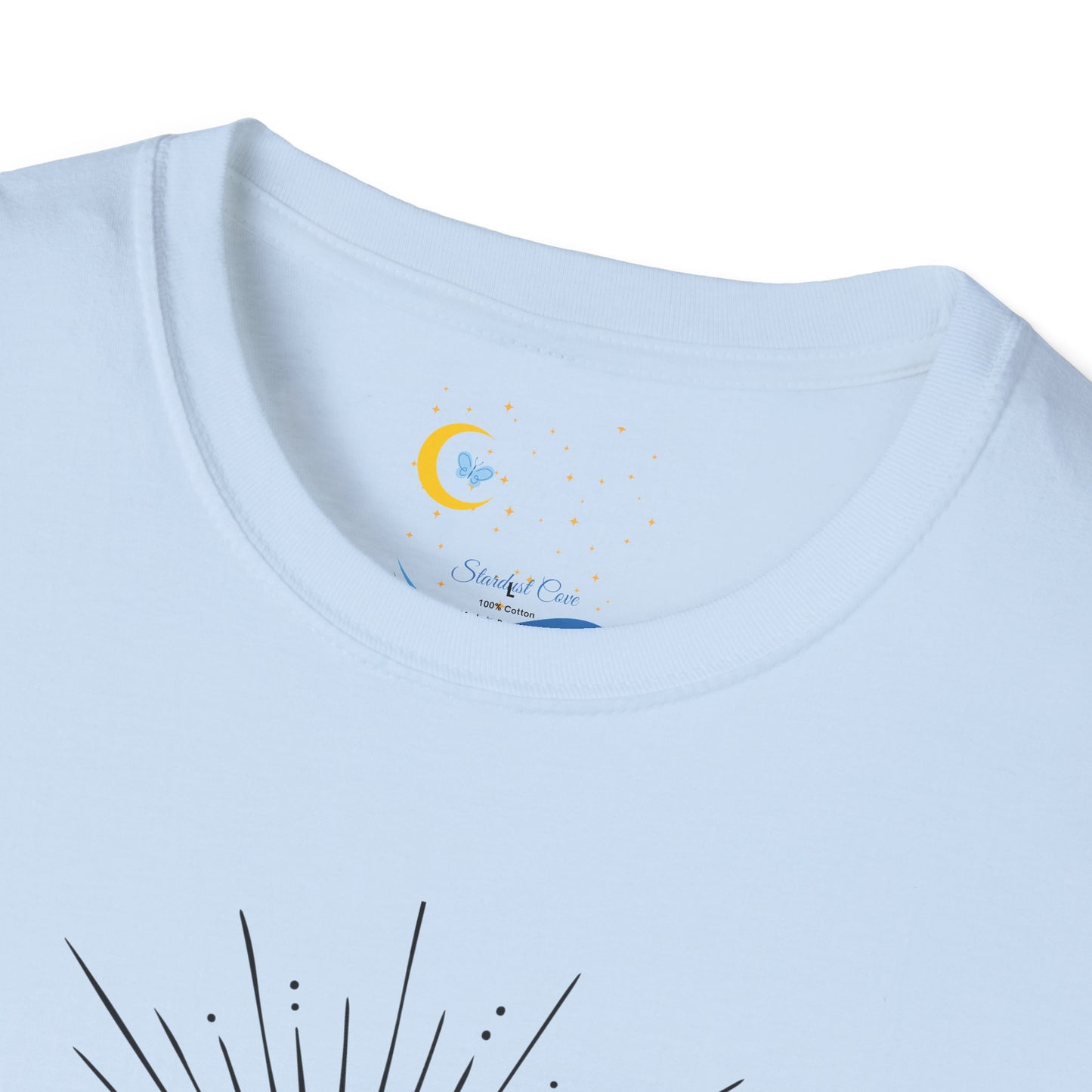 Chase the Sun, Rest in the Stars Tee – Minimalist Celestial Shirt
