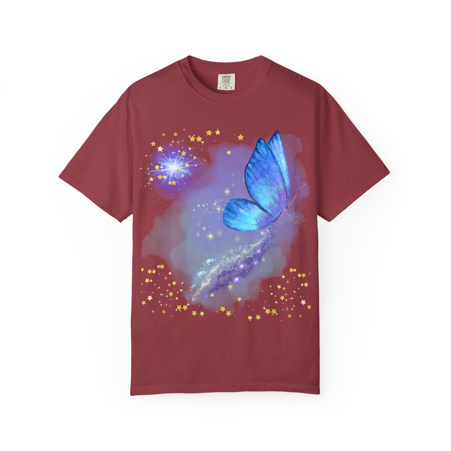 Celestial Butterfly Unisex T-Shirt - Dreamy Graphic Tee for Nature Lovers