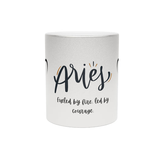 Aries Dreamer Zodiac Mug – Celestial Astrology Gift for Aries Women & Men – Aries Star Sign Coffee Cup