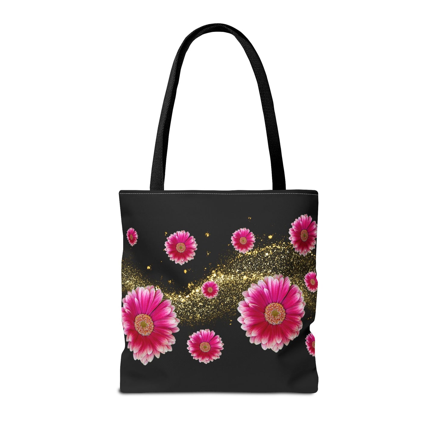 Floral Tote Bag, Stylish Floral Shopping Bag, Boho Bag, Petal Pattern Handbag, Spring Gift Bag, Unique Floral Design