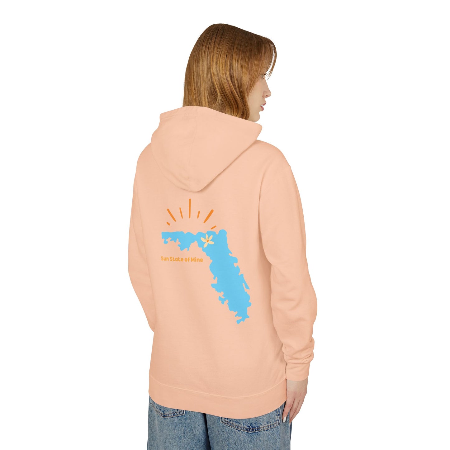 Sun State of Mine Florida Hoodie – Unisex Lightweight Sweatshirt | Stardust Cove