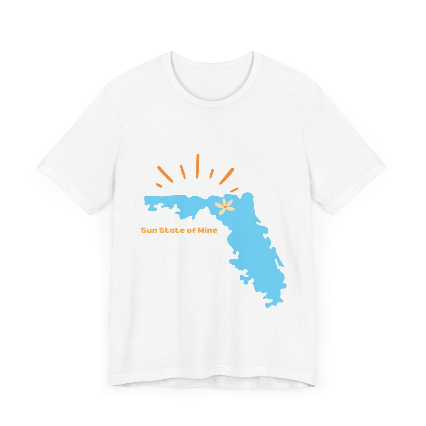 Sun State of Mine Florida Tee – Coastal Sunshine Graphic | Stardust Cove