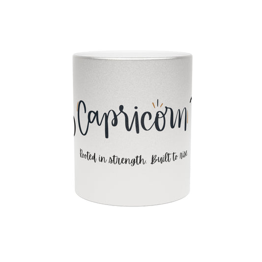 Capricorn Zodiac Mug – Earth Sign Gift for Goal-Getters, Horoscope Coffee Cup for Capricorn Birthdays