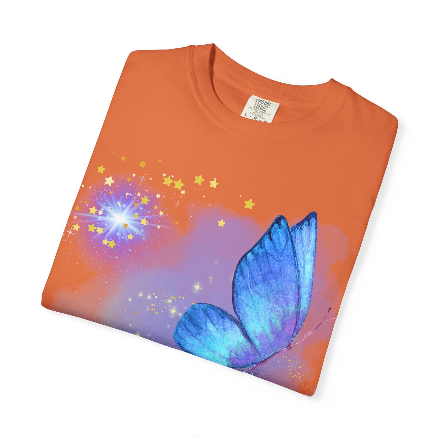 Celestial Butterfly Unisex T-Shirt - Dreamy Graphic Tee for Nature Lovers