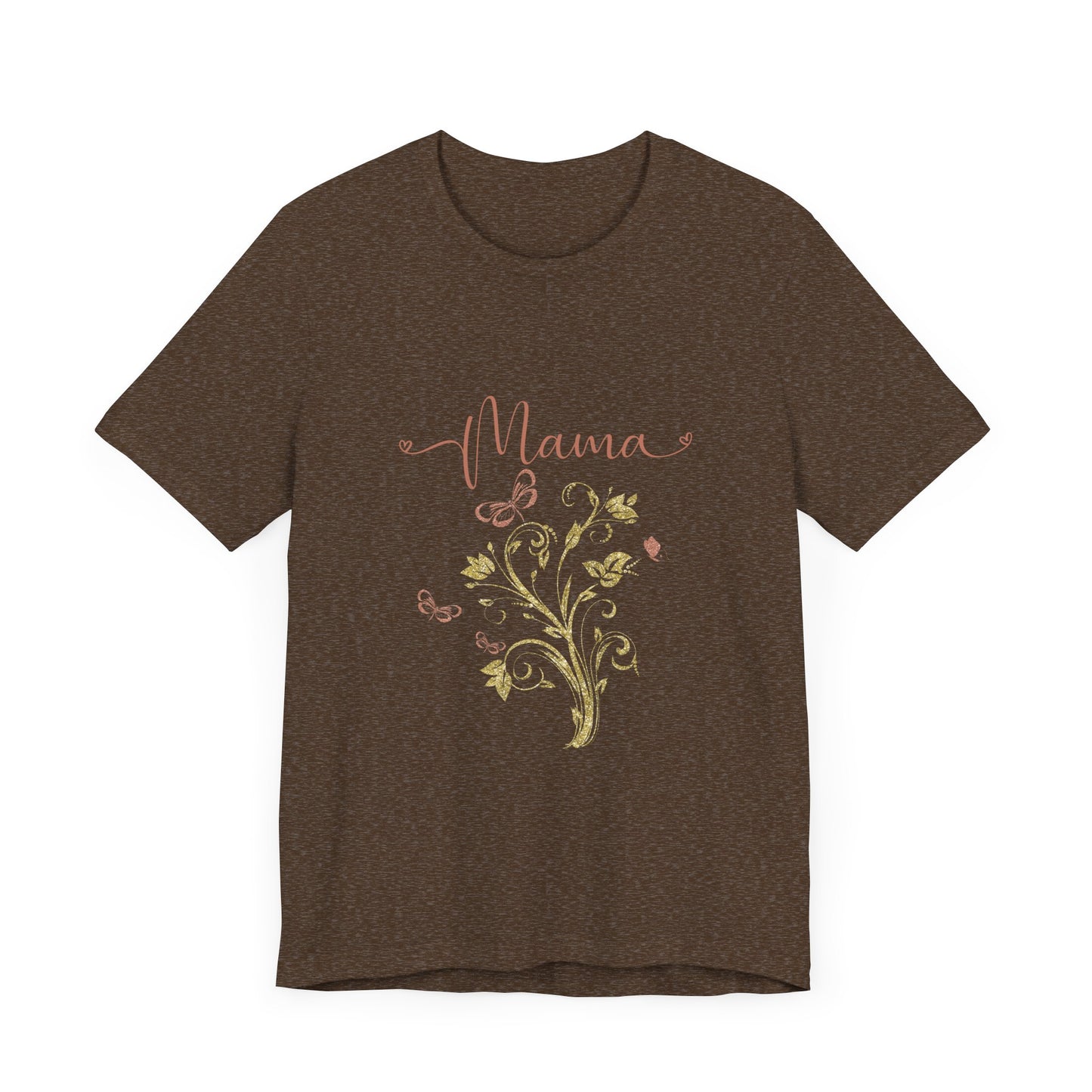 Floral Mama Tee - Soft Unisex Jersey Short Sleeve T-Shirt
