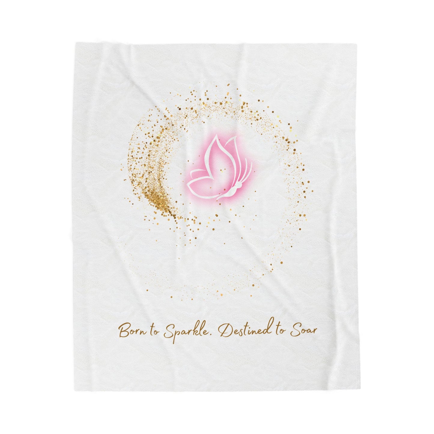 Inspirational Velveteen Plush Blanket, Cozy Home Decor, Gift for Friends, Meditation Accessory, Comforting Throw for Relaxation, [...]