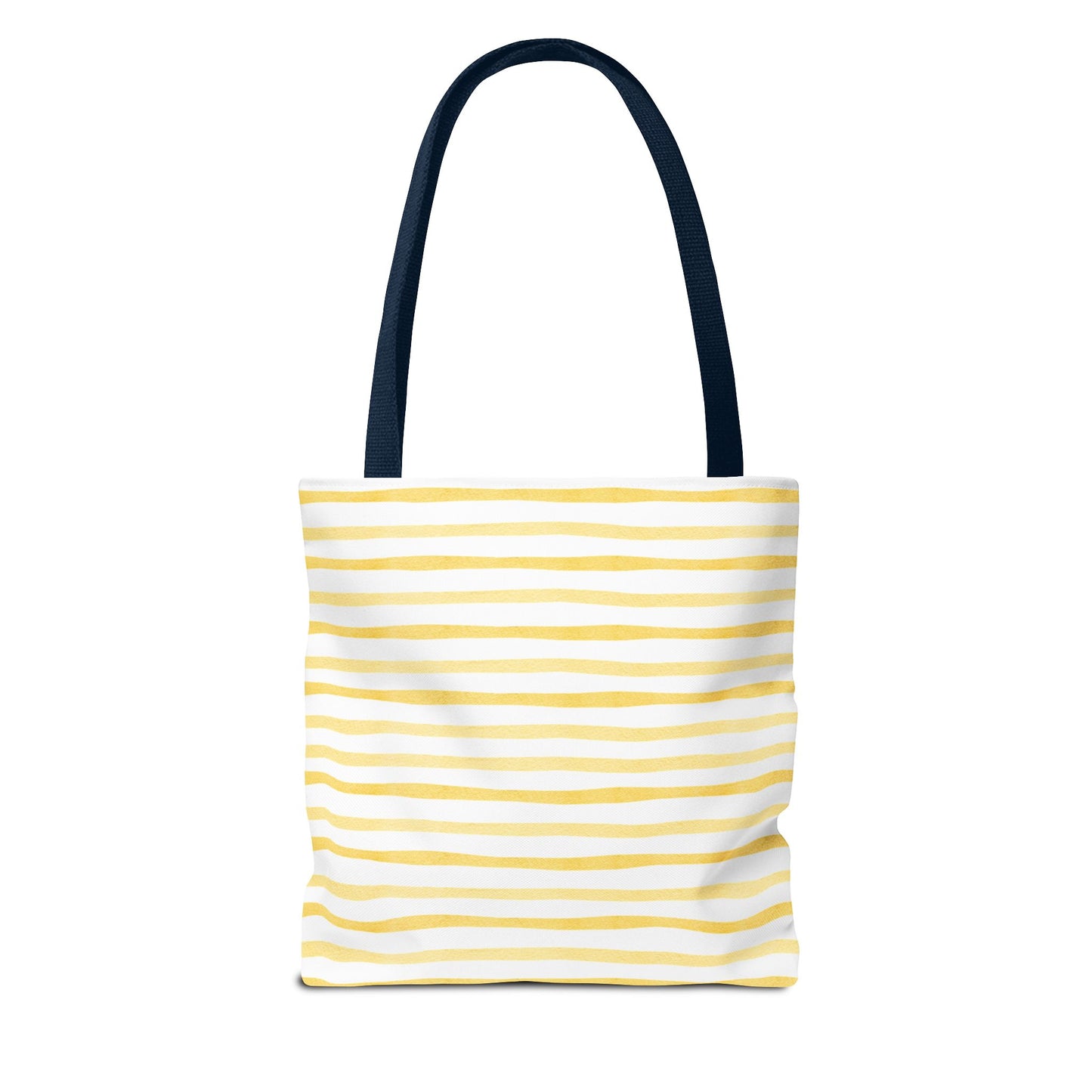 Butterfly and Stripes AOP Tote Bag - Stylish Shopping Bag, Eco-Friendly Gift, Summer Vibes, Beach Ready, Everyday Use