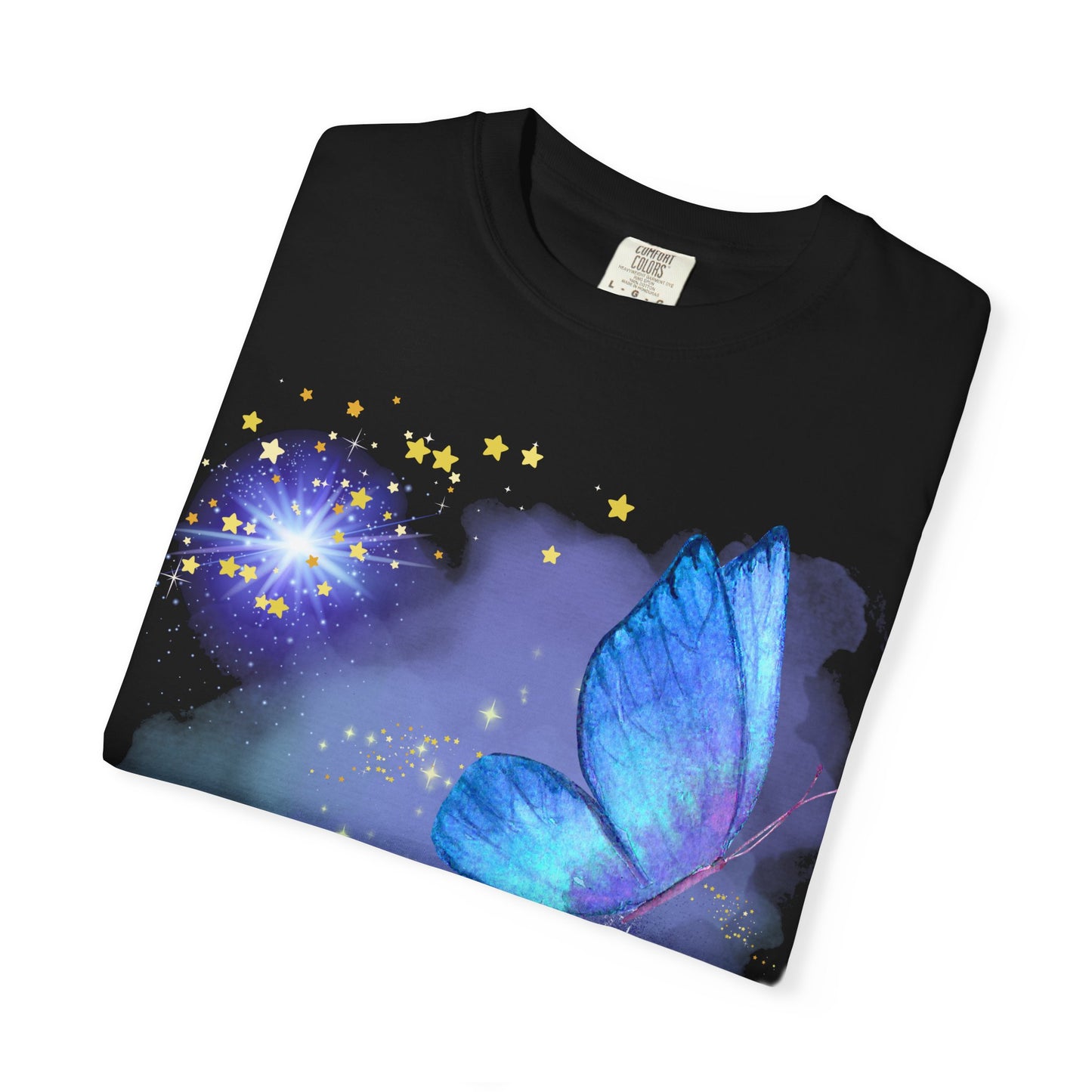 Celestial Butterfly Unisex T-Shirt - Dreamy Graphic Tee for Nature Lovers
