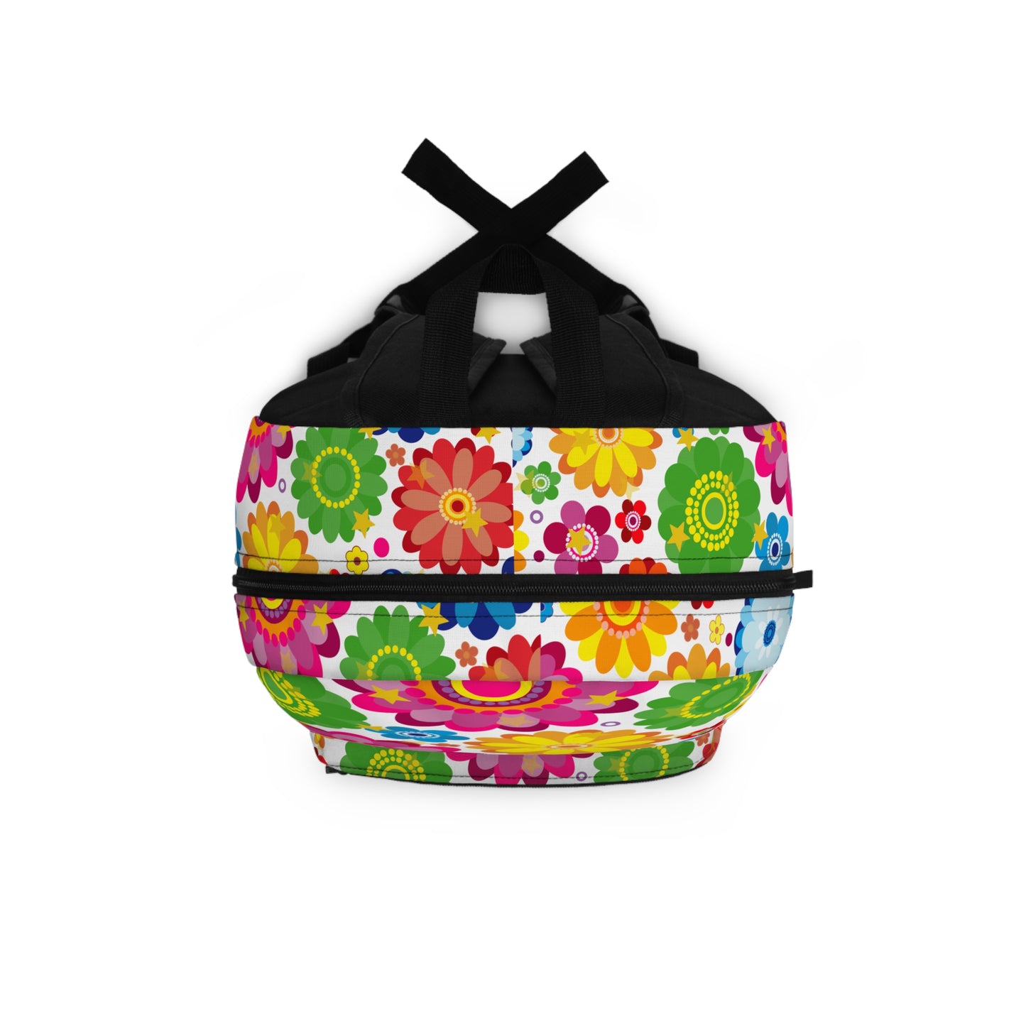 Colorful Floral Backpack – Boho Style Trendy Bag for School, Travel, or Everyday Use