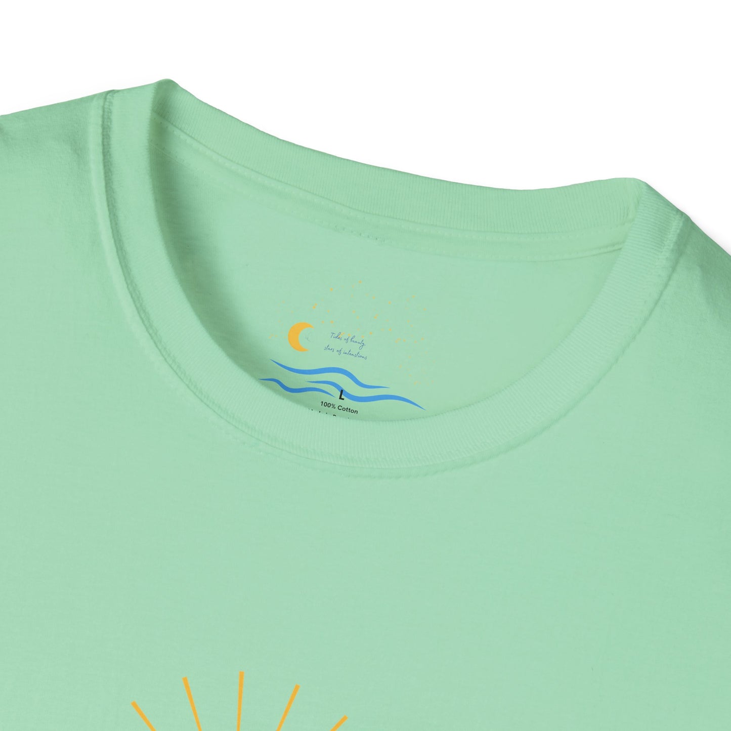 Sunrise Mountain Unisex Softstyle T-Shirt - Perfect for Nature Lovers