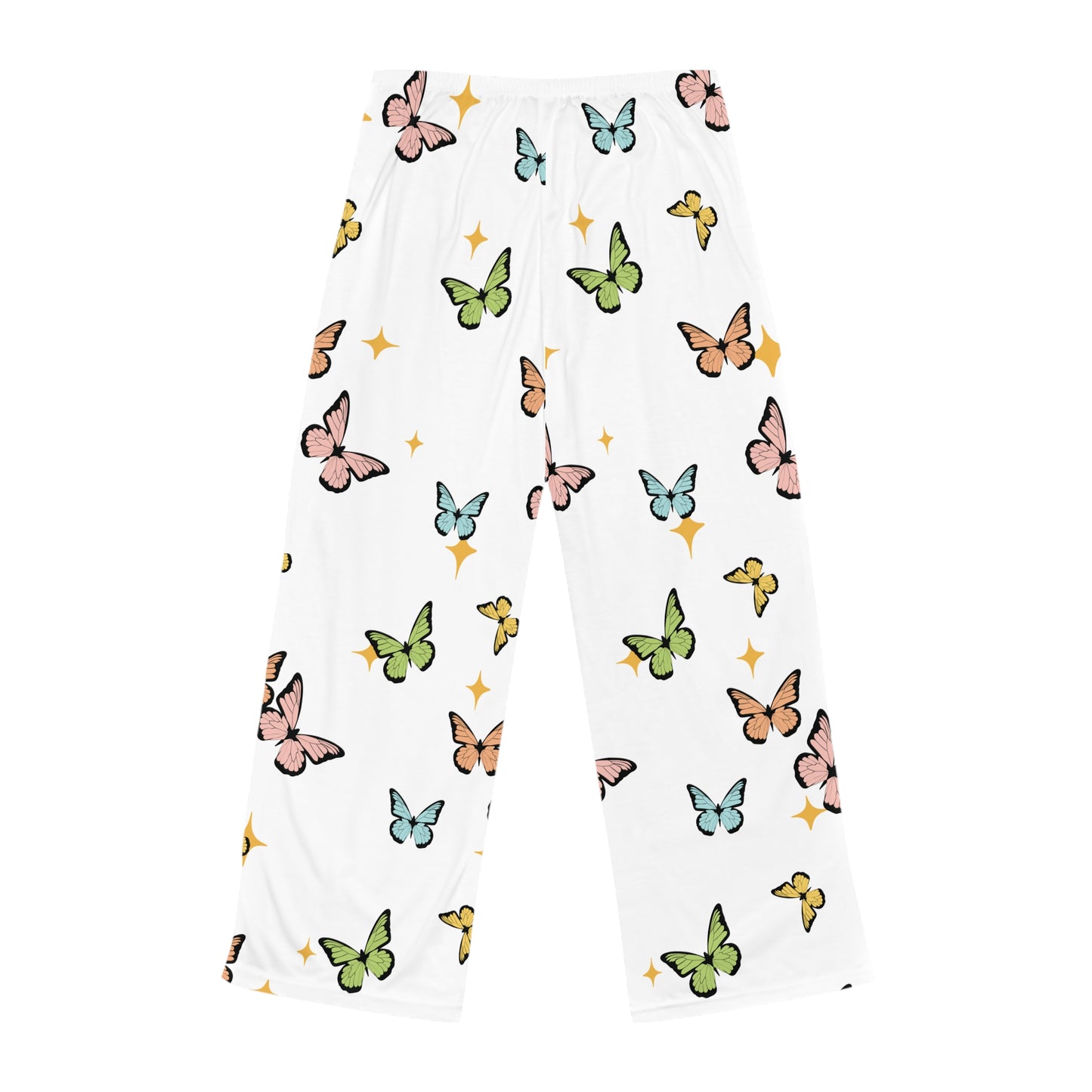 Butterfly Print Women's Pajama Pants - Cozy & Stylish Sleepwear