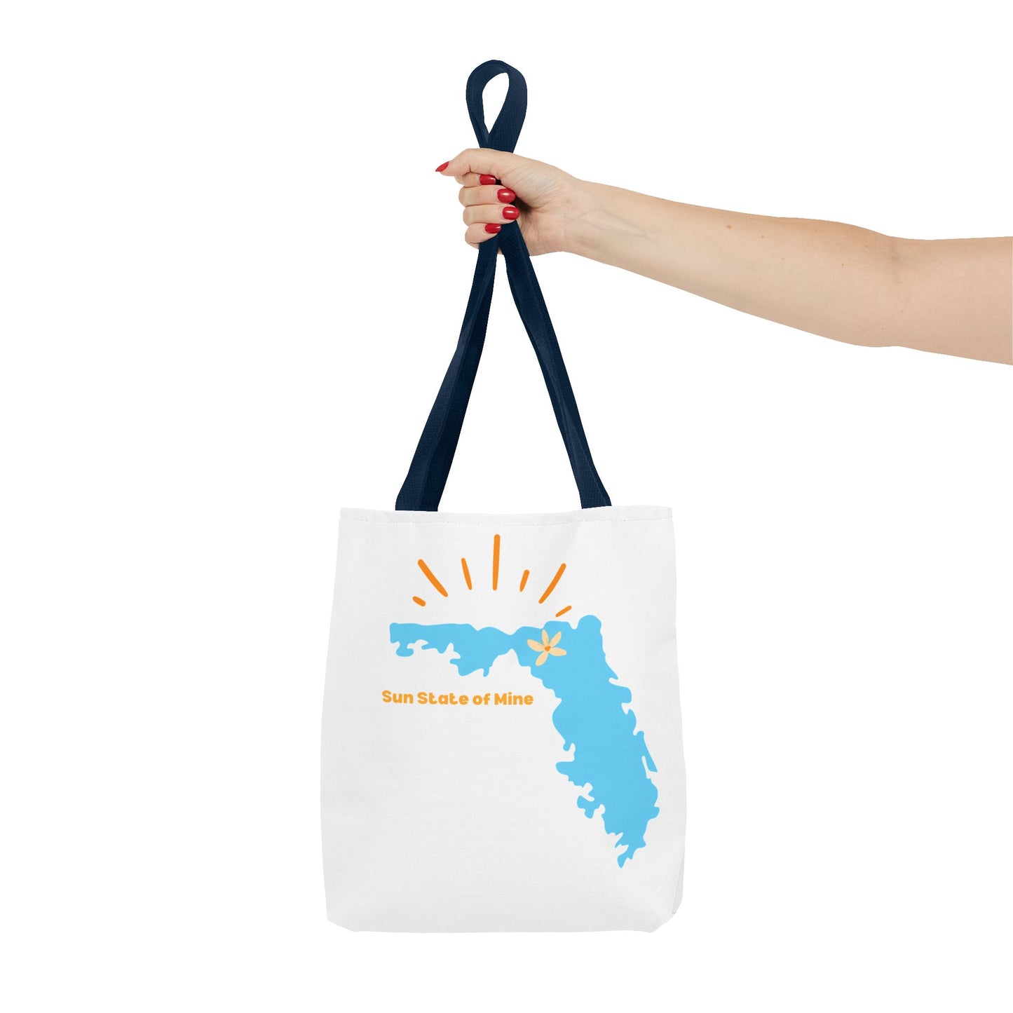 Sun State of Mine Florida Tote Bag – Coastal Sunshine Shoulder Tote | Stardust Cove