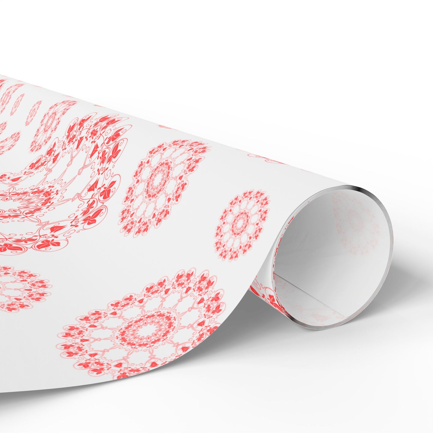 Pink Mandala Wrapping Paper – Boho Luxe Gift Wrap for Birthdays, Holidays & Celebrations | Stardust Cove