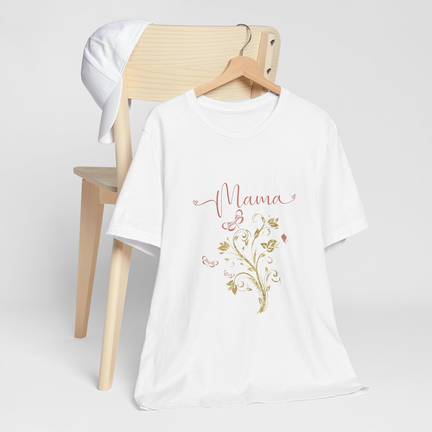 Floral Mama Tee - Soft Unisex Jersey Short Sleeve T-Shirt