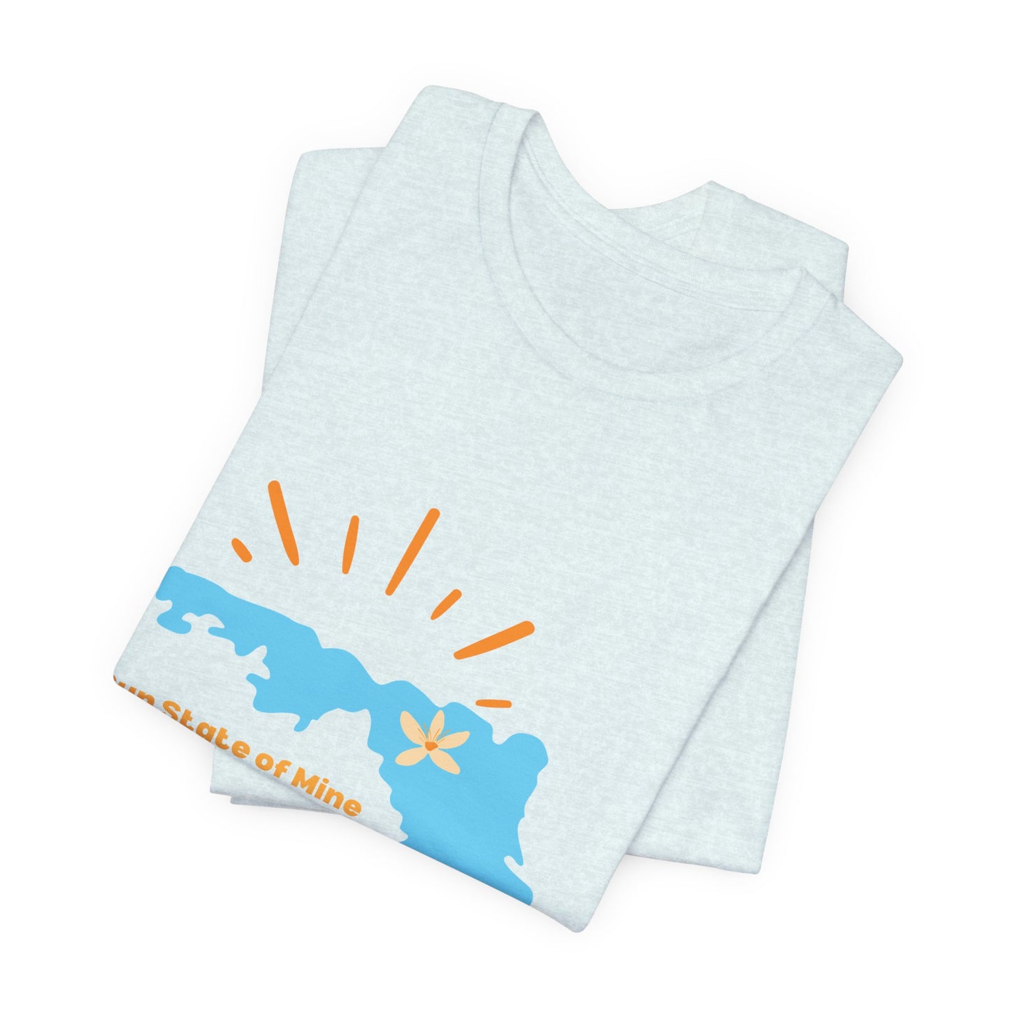 Sun State of Mine Florida Tee – Coastal Sunshine Graphic | Stardust Cove