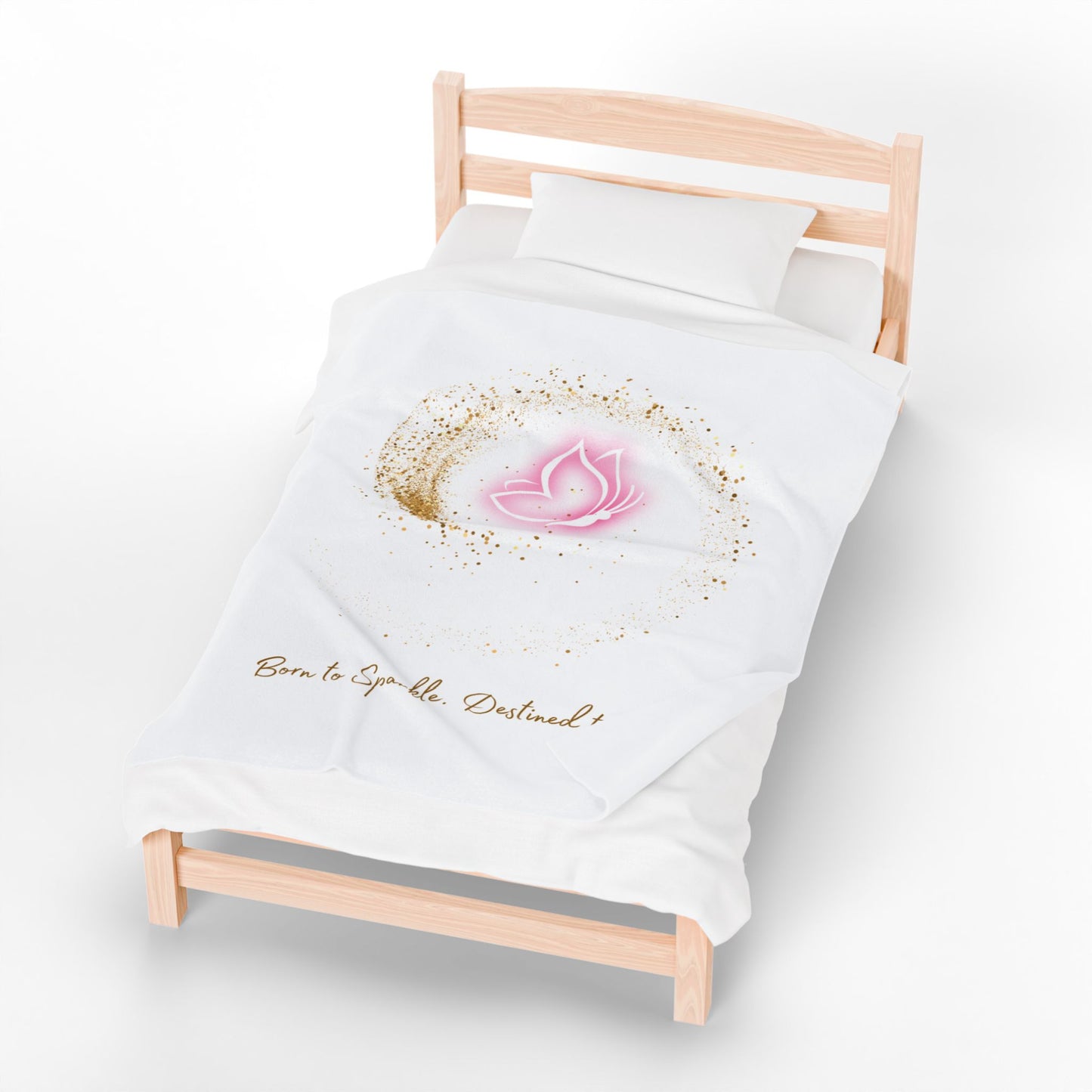 Inspirational Velveteen Plush Blanket, Cozy Home Decor, Gift for Friends, Meditation Accessory, Comforting Throw for Relaxation, [...]