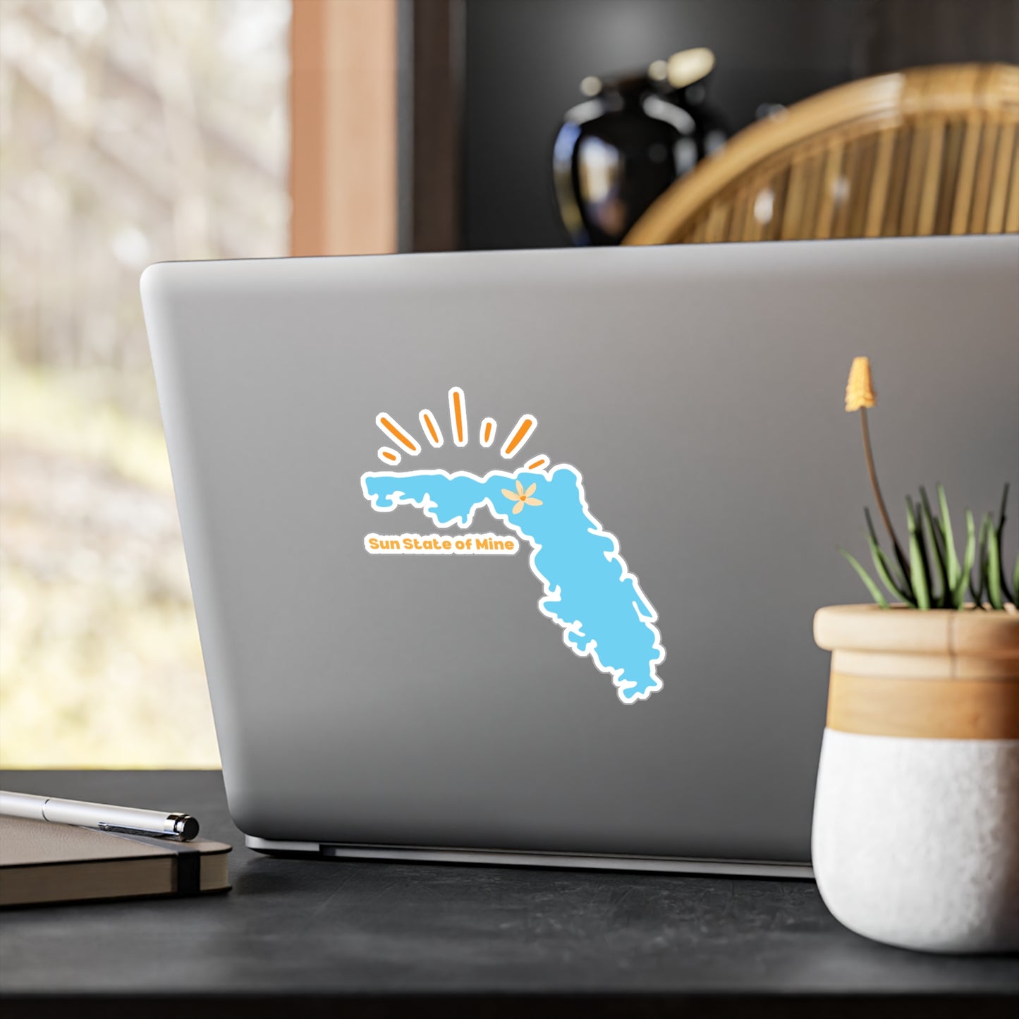 Sun State of Mine Florida Sticker – Kiss-Cut Vinyl Decal | Stardust Cove