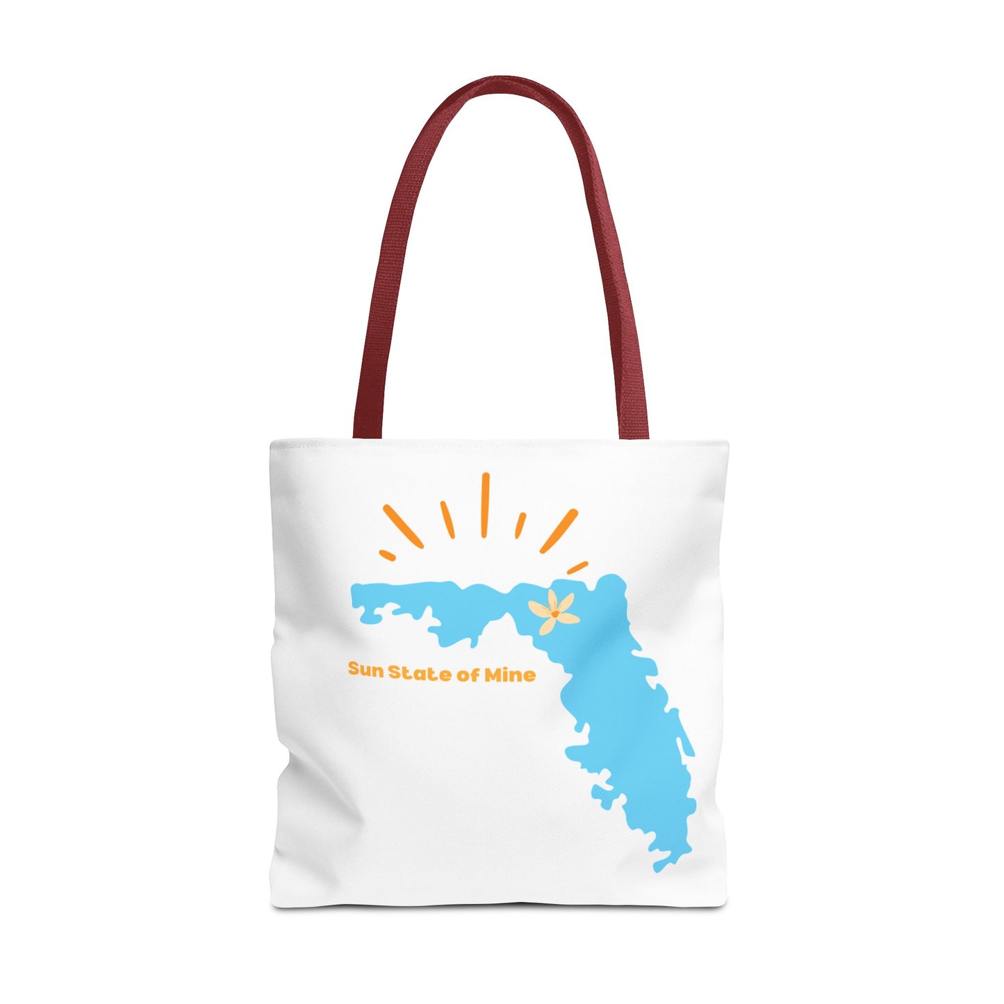 Sun State of Mine Florida Tote Bag – Coastal Sunshine Shoulder Tote | Stardust Cove