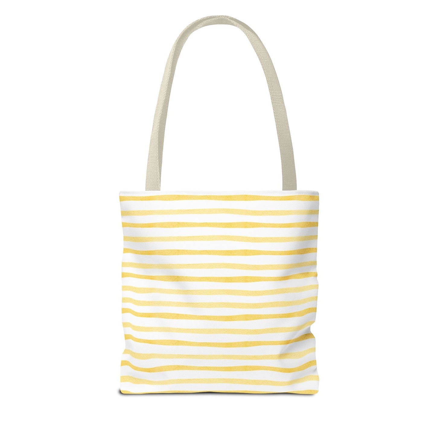 Butterfly and Stripes AOP Tote Bag - Stylish Shopping Bag, Eco-Friendly Gift, Summer Vibes, Beach Ready, Everyday Use