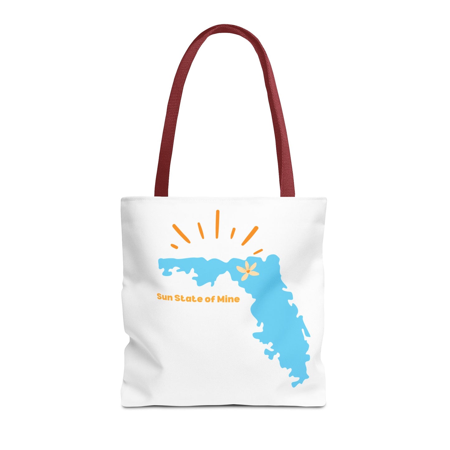 Sun State of Mine Florida Tote Bag – Coastal Sunshine Shoulder Tote | Stardust Cove
