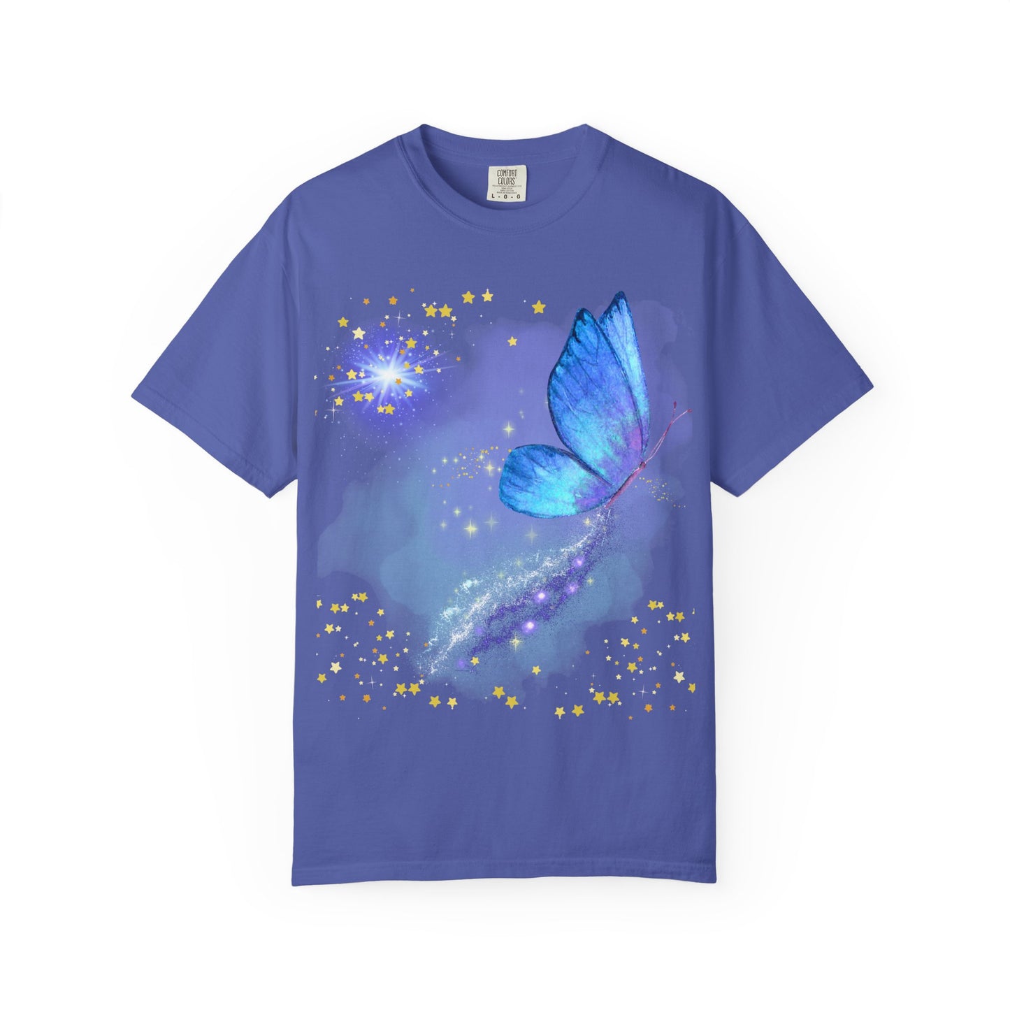 Celestial Butterfly Unisex T-Shirt - Dreamy Graphic Tee for Nature Lovers