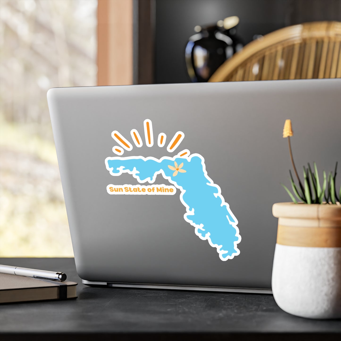 Sun State of Mine Florida Sticker – Kiss-Cut Vinyl Decal | Stardust Cove