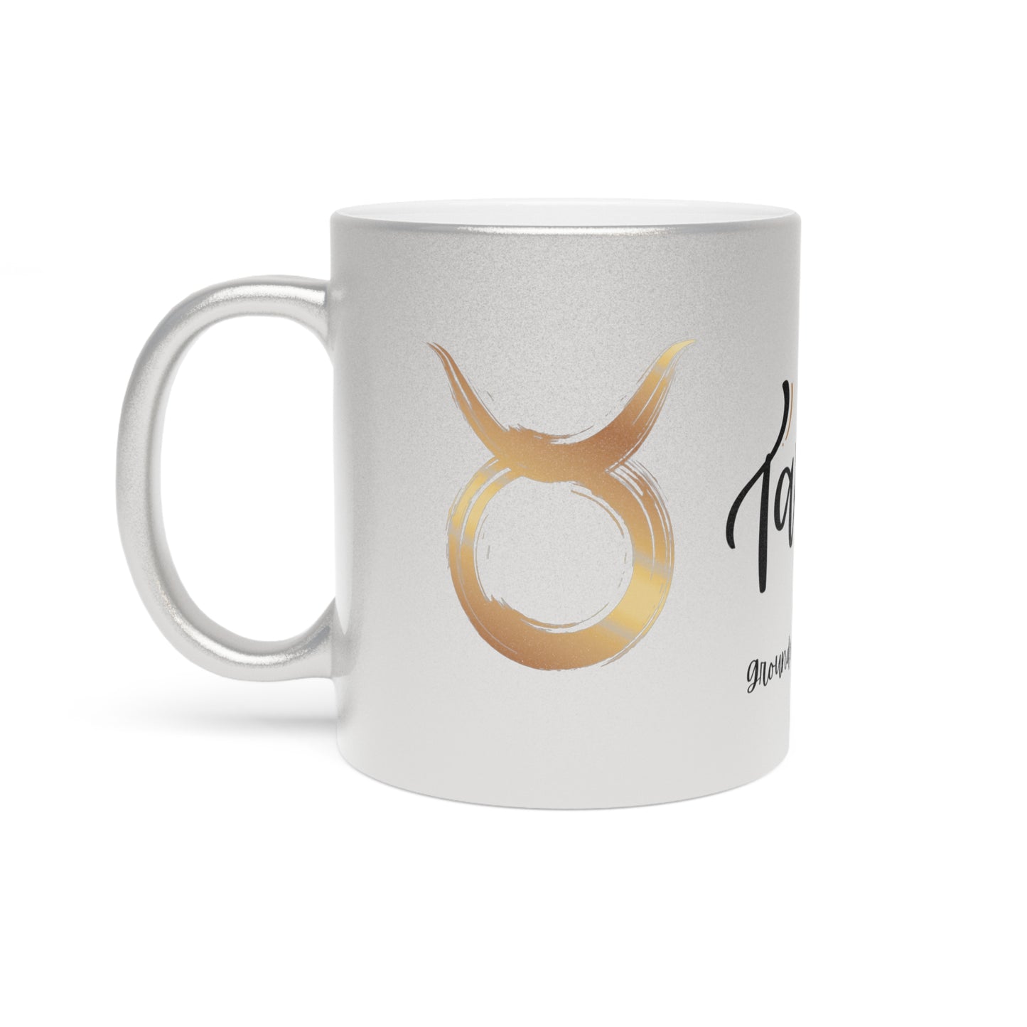 Taurus Zodiac Mug – Grounded Soul. Golden Fire – Astrology Gift for Taurus Women & Men – Celestial Taurus Coffee Cup