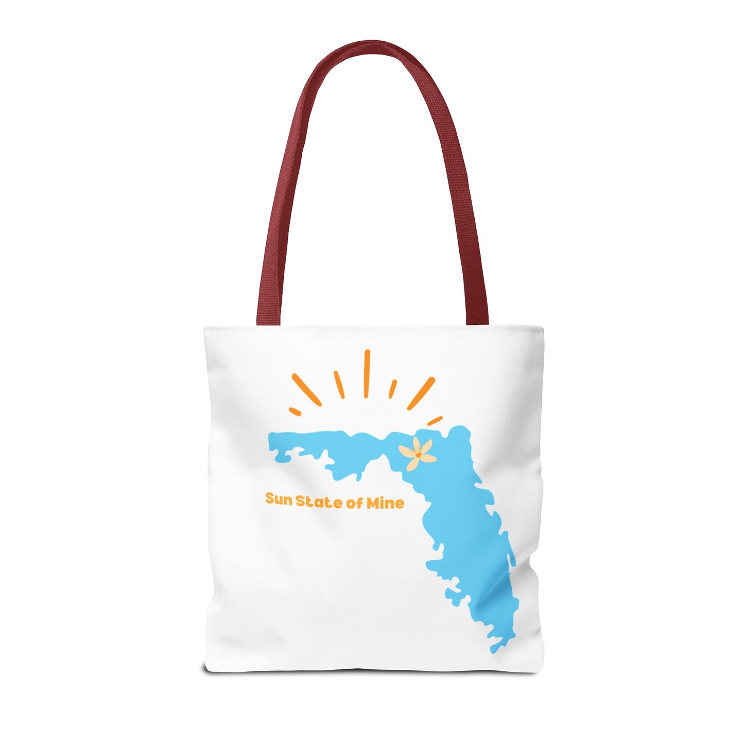 Sun State of Mine Florida Tote Bag – Coastal Sunshine Shoulder Tote | Stardust Cove