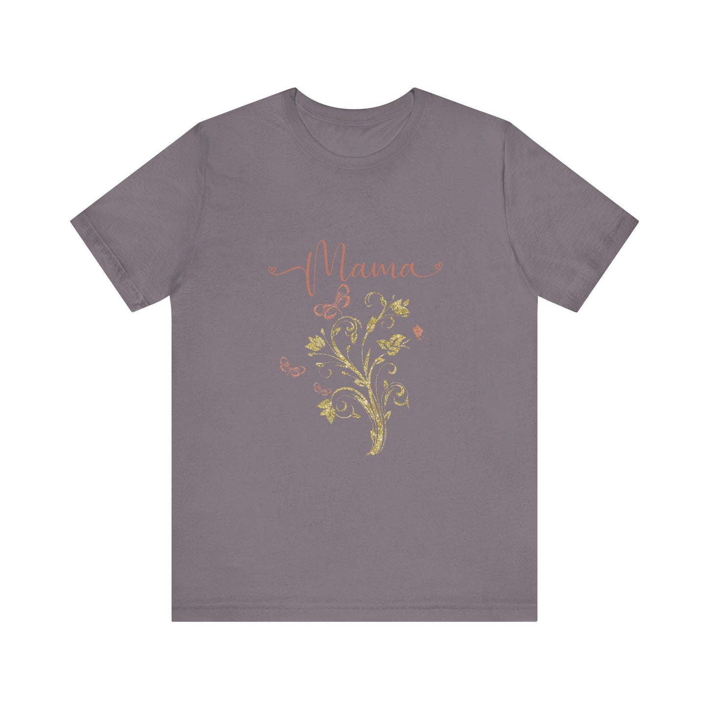 Floral Mama Tee - Soft Unisex Jersey Short Sleeve T-Shirt