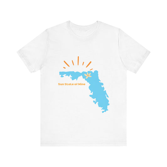 Sun State of Mine Florida Tee – Coastal Sunshine Graphic | Stardust Cove