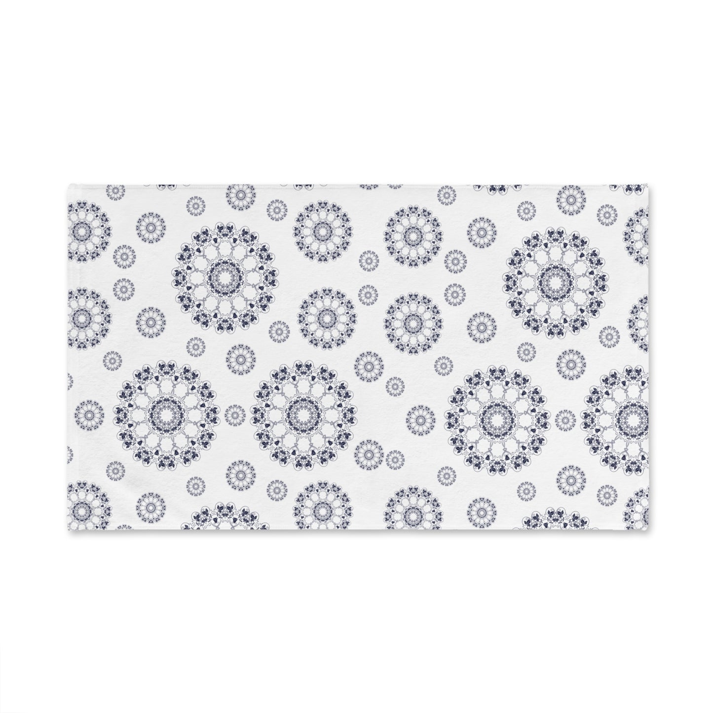 Elegant Mandala Pattern Hand Towel | Boho Home Decor, Kitchen Essential, Bathroom Linen, Gift for Hostess, Wedding Shower