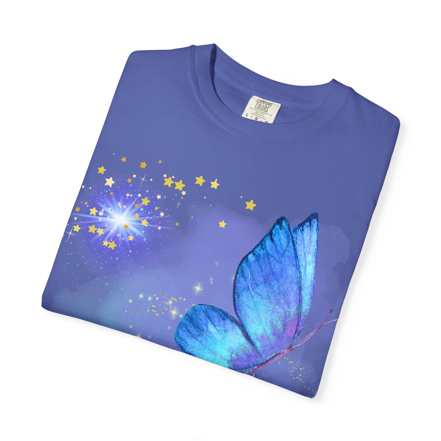 Celestial Butterfly Unisex T-Shirt - Dreamy Graphic Tee for Nature Lovers