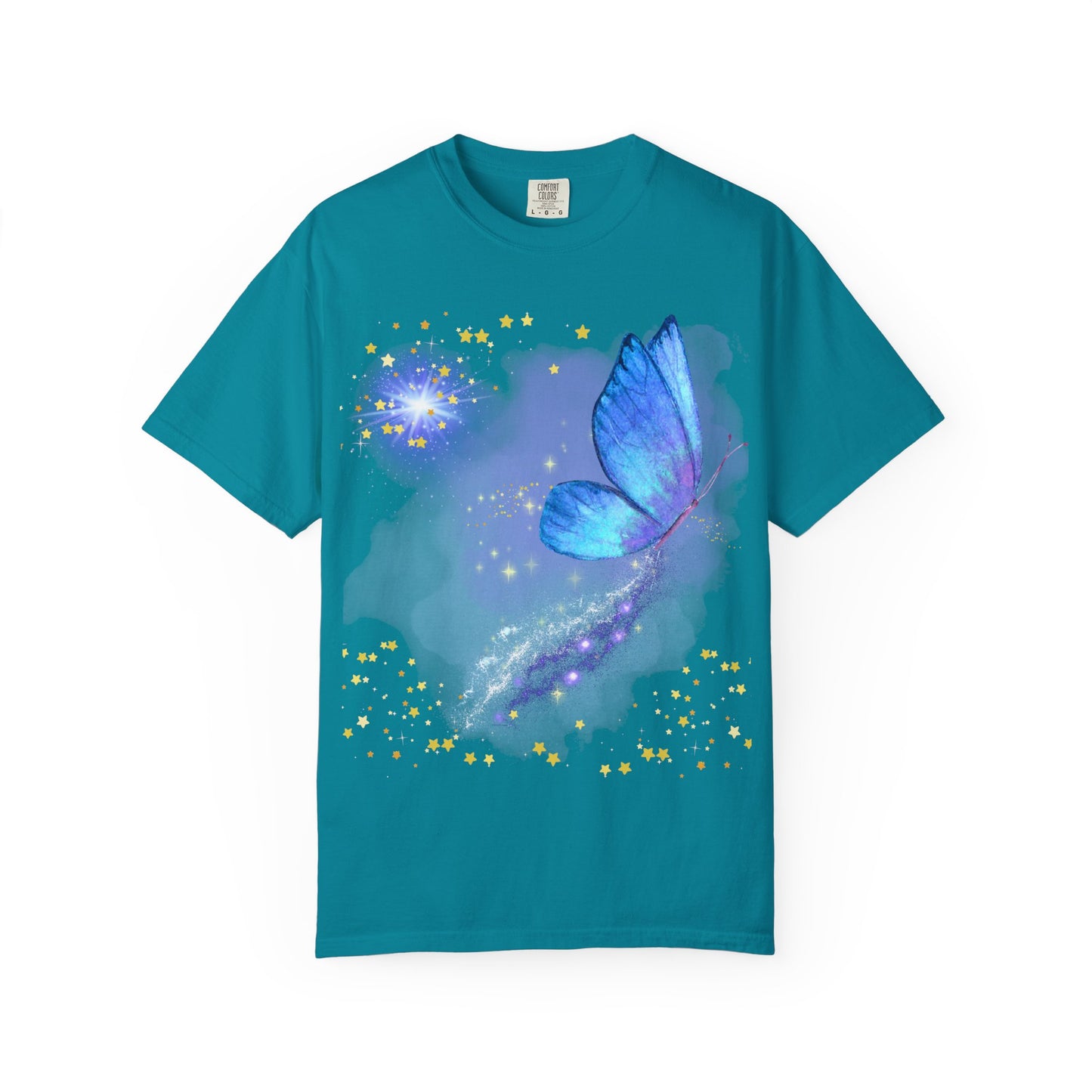 Celestial Butterfly Unisex T-Shirt - Dreamy Graphic Tee for Nature Lovers