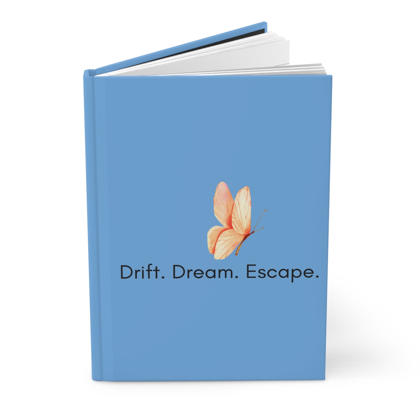 Drift. Dream. Escape. Journal – Inspirational Butterfly Notebook | Hardcover Matte | Stardust Cove