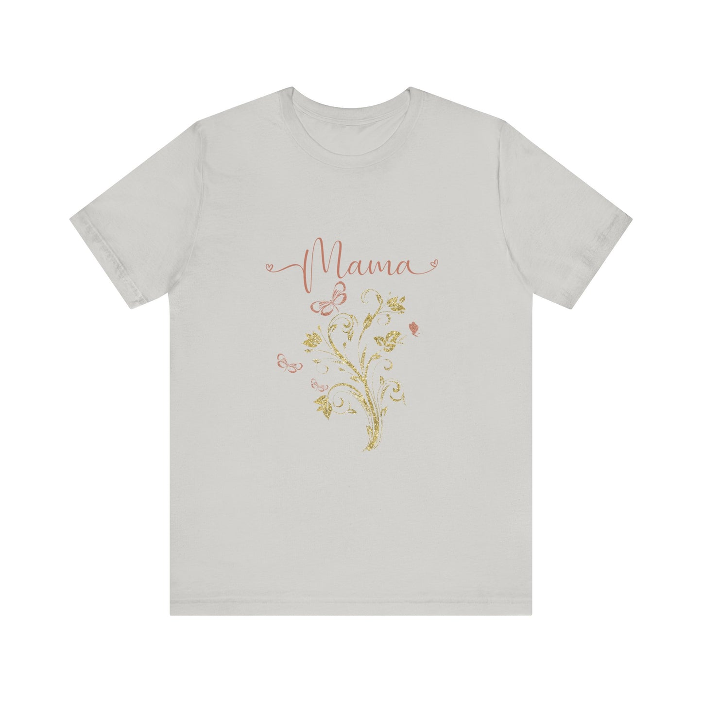 Floral Mama Tee - Soft Unisex Jersey Short Sleeve T-Shirt