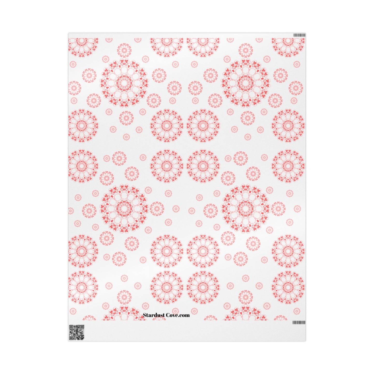 Pink Mandala Wrapping Paper – Boho Luxe Gift Wrap for Birthdays, Holidays & Celebrations | Stardust Cove