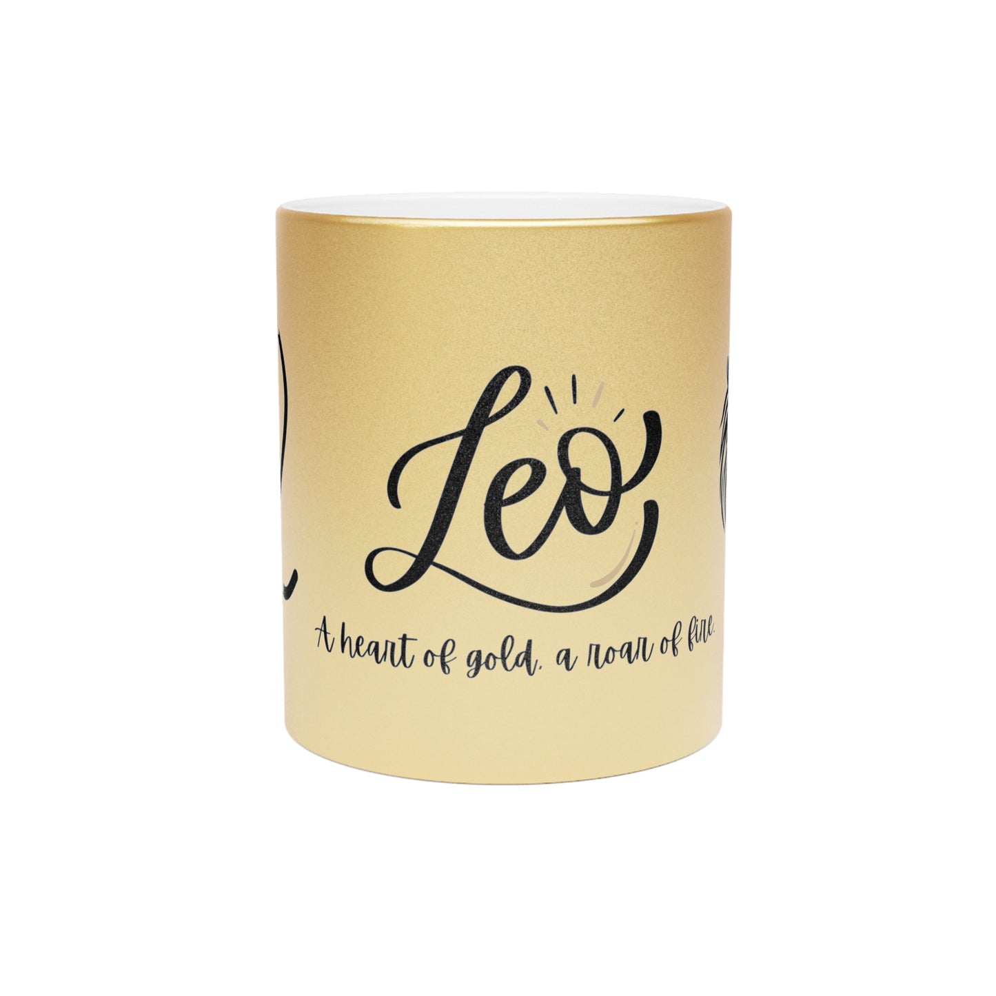 Leo Zodiac Mug – Fierce Lion Design, Astrology Gift for Leos, Bold Horoscope Coffee Cup