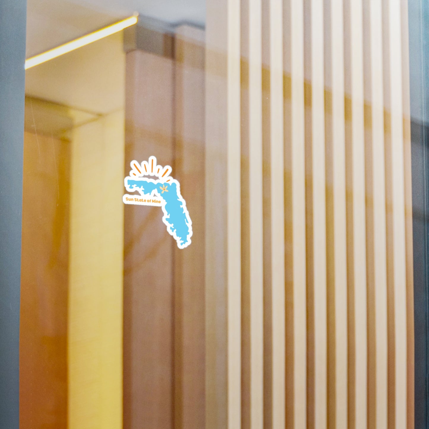 Sun State of Mine Florida Sticker – Kiss-Cut Vinyl Decal | Stardust Cove