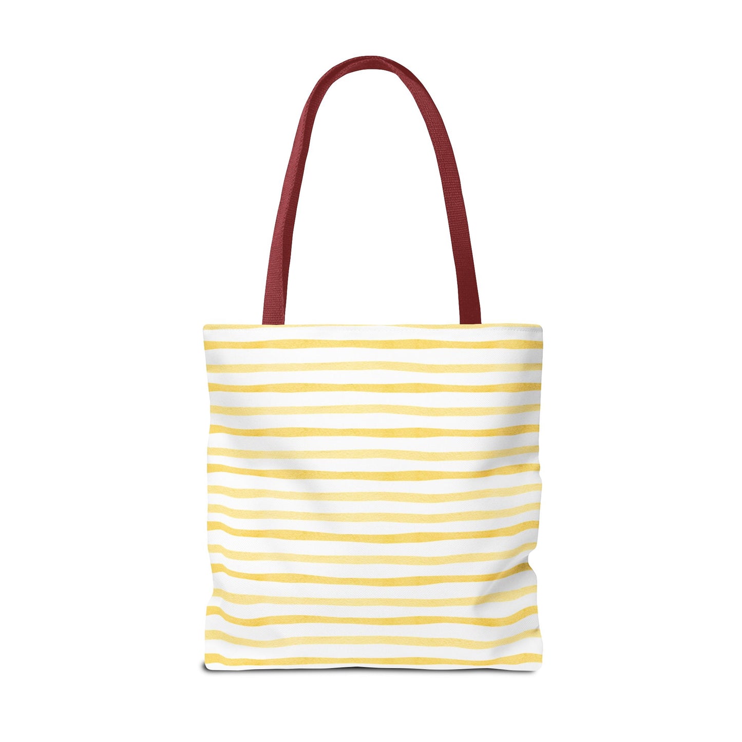Butterfly and Stripes AOP Tote Bag - Stylish Shopping Bag, Eco-Friendly Gift, Summer Vibes, Beach Ready, Everyday Use