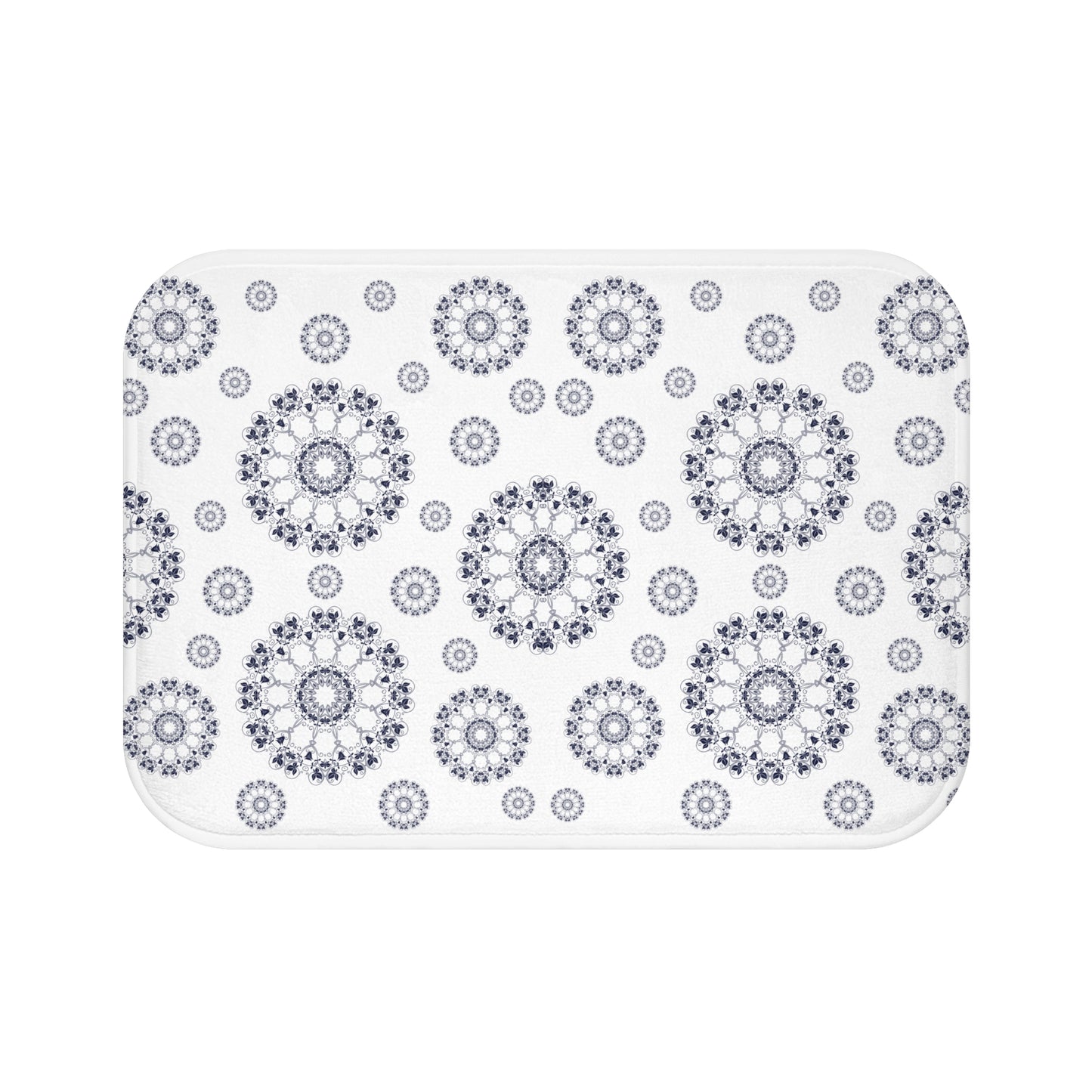 Chic Floral Bath Mat, Spa Decor, Bathroom Essentials, Home Comfort, Gift for Housewarming, Elegant Design