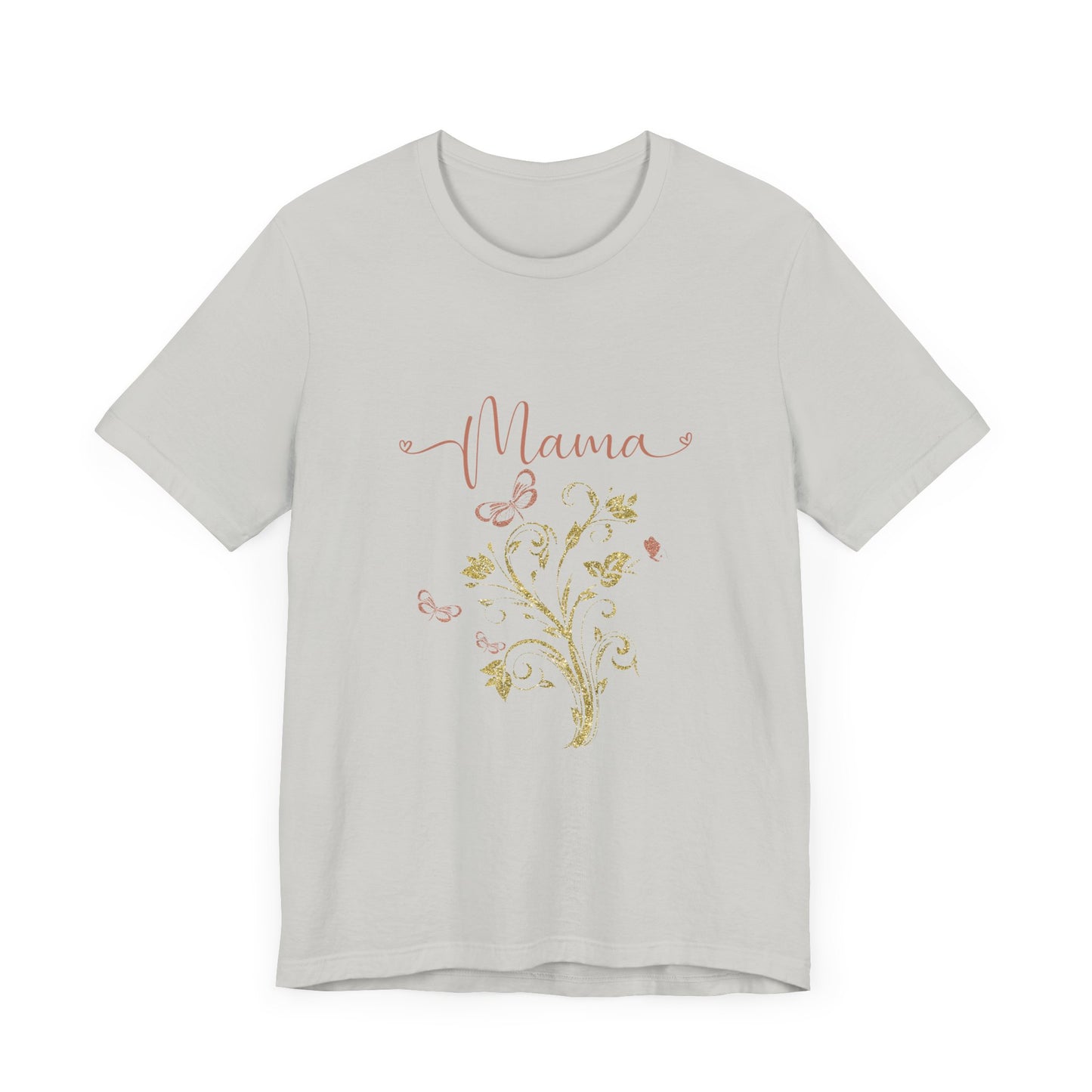 Floral Mama Tee - Soft Unisex Jersey Short Sleeve T-Shirt